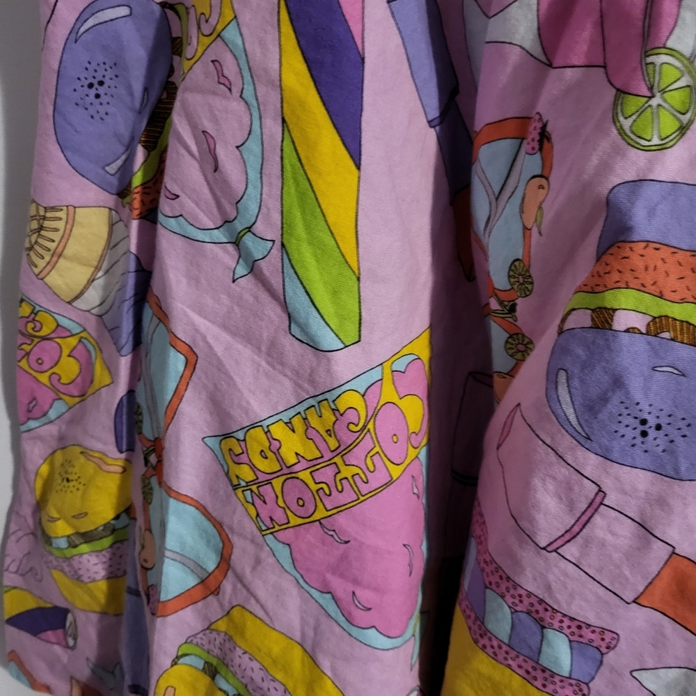 Retrolicious pink carnival candy skirt size 1x - Picture 2 of 5